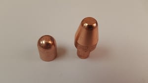 Male and Female Resistance Welding Caps