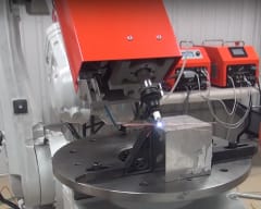 Automated Low Energy Welding System Installed